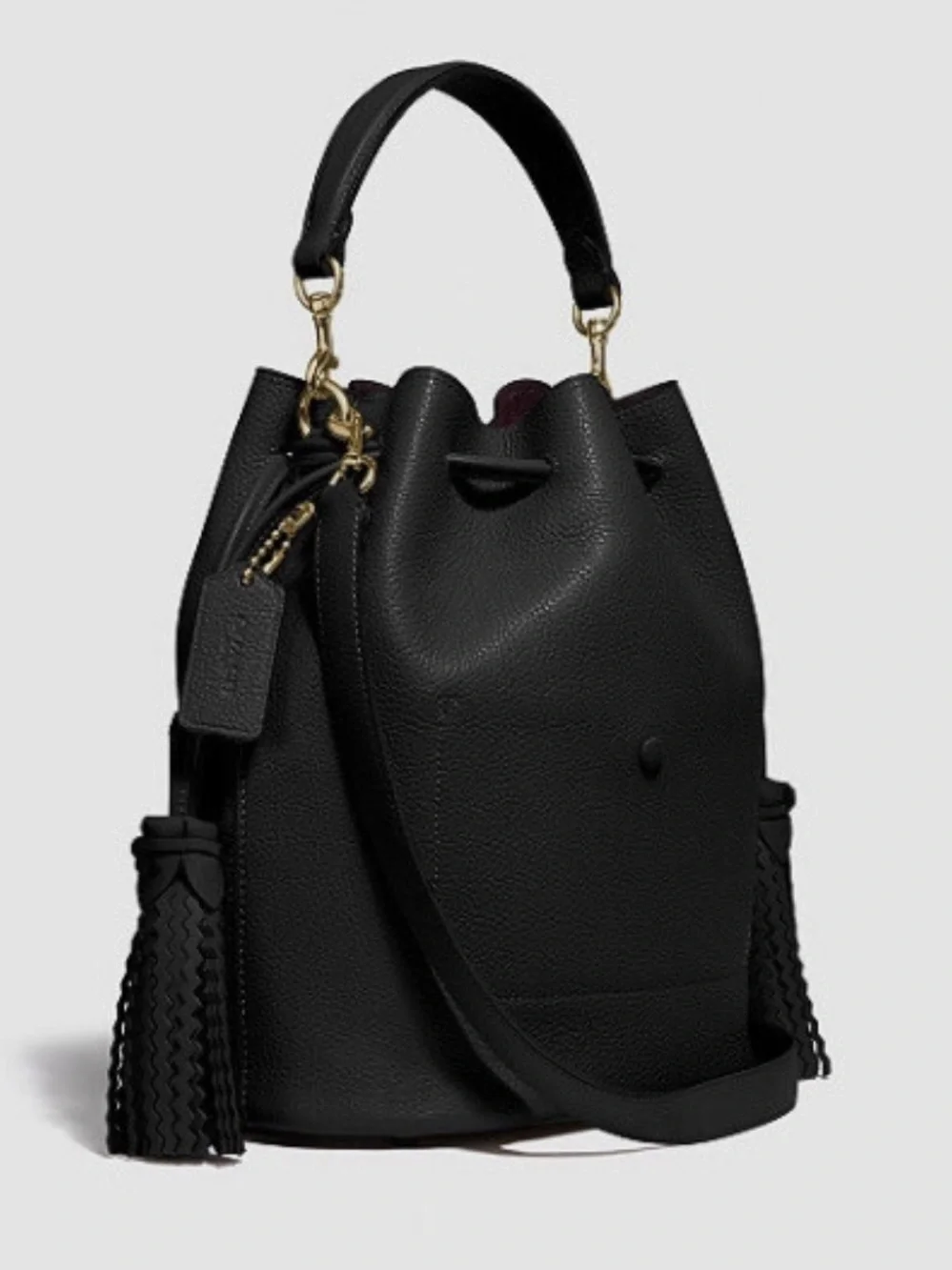 Coach Brand new Lora bucket bag with Gold-Tone Turnlock